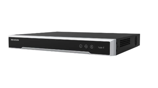 GRABADORA NVR PARA CAMARAS DE VIGILANCIA HIKVISION 8-CH 80Mbps Bit Rate Input Max (up to 8-ch IP video). 1 SATA interfaces. DS-7608NI-K1